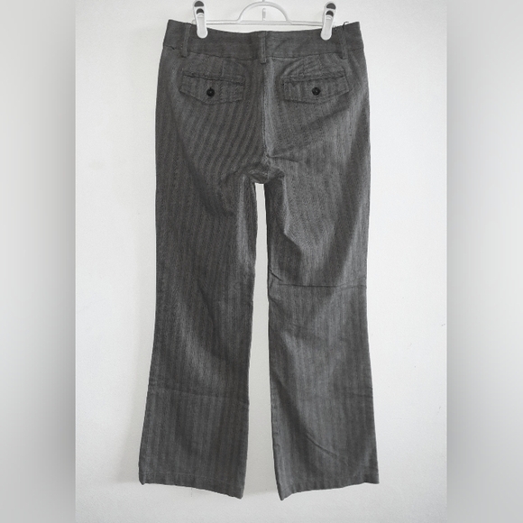 Grey wide-leg professional slacks, 4 - Picture 2 of 16